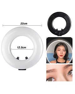 USB Ring Light With Tripod Stand and Mirror