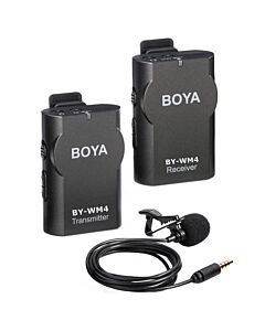 Boya BY-WM4 Pro | Wireless Lavalier Microphone | 2.4Ghz