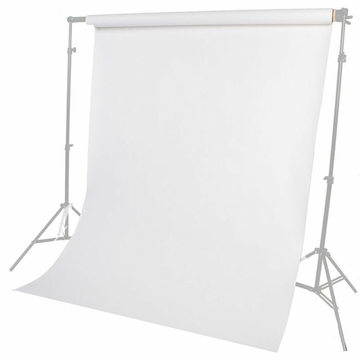 2.75 x 10m White Paper Background