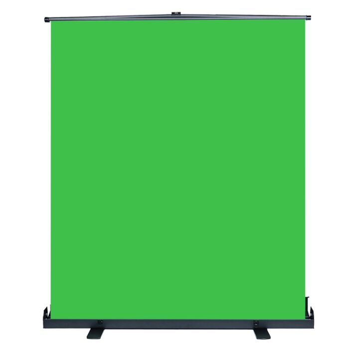 Professional Videography Green Screen | Collapsible Chroma Key Panel for Live Streaming | Folding Design for Portability